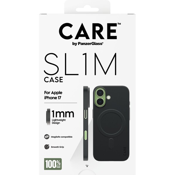 PanzerGlass-CARE-SL1M-1mm-MagSafe-kryt-Apple-iPhone-17-cerny