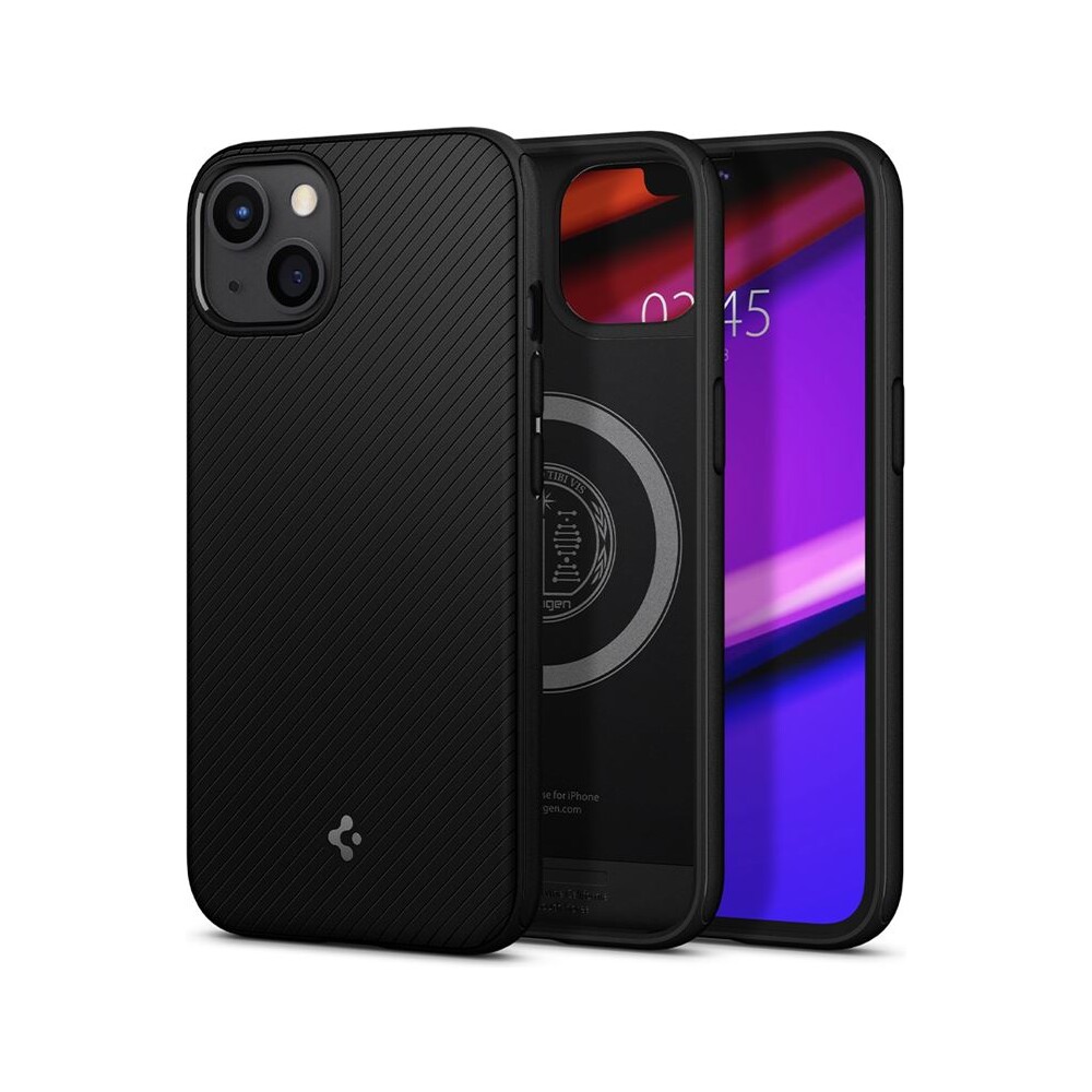 Spigen-Core-Armor-Mag-odolny-kryt-iPhone-13-cerny