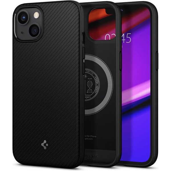 Spigen-Core-Armor-Mag-odolny-kryt-iPhone-13-cerny
