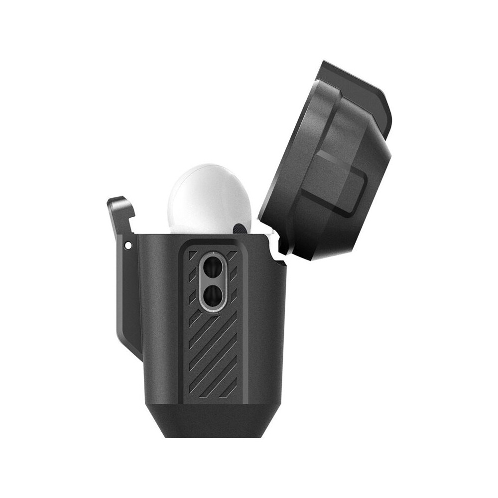 Spigen-Lock-Fit-odolne-pouzdro-Apple-AirPods-Pro-2-Gen-matne-cerne