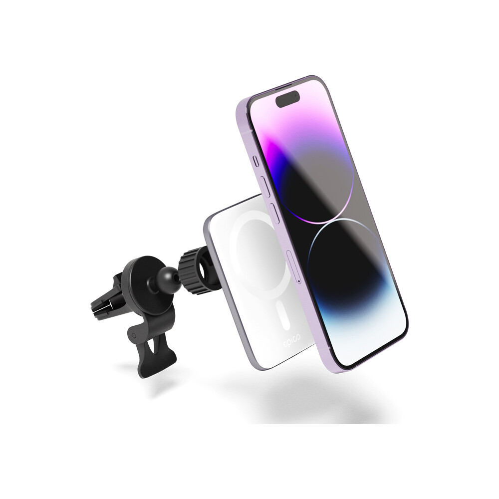 EPICO-Ultrathin-Wireless-Car-Charger-s-MagSafe-stribrna-bila