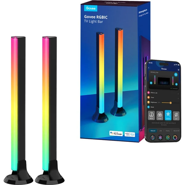 Govee Smart LED RGBIC panel 38cm pro TV 43-75", 2ks - Chytrá osvětlení - Hlavní obrázek