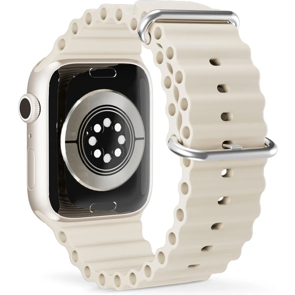 Epico Ocean řemínek pro Apple Watch 42/44/45/49mm slonovinový - Řemínky - Obrázek Y4U3000L01