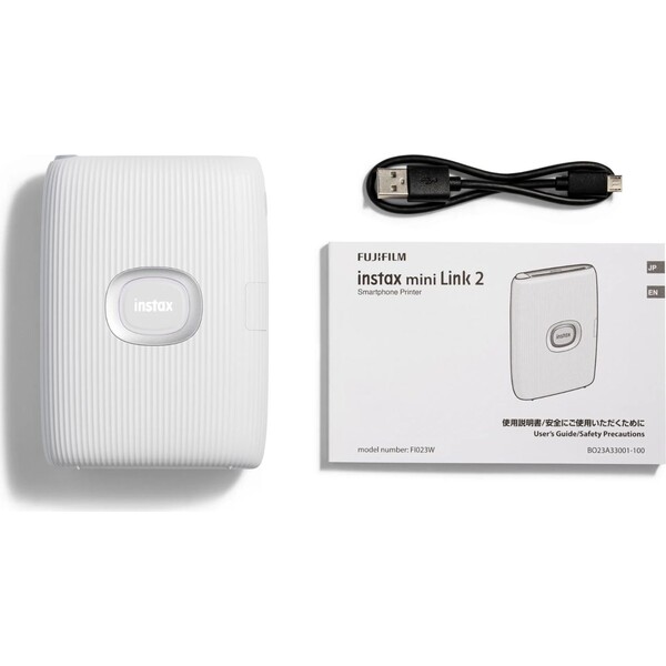Fujifilm-Instax-mini-Link-2-tiskarna-Clay-White