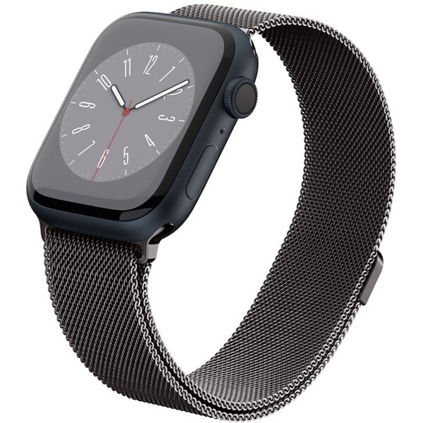 Spigen-Metal-Fit-reminek-Apple-Watch-49-45-44-42mm-grafitovy