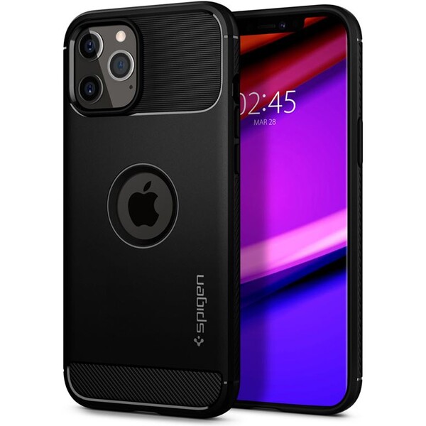 Spigen-Rugged-Armor-kryt-iPhone-12-12-Pro-cerny