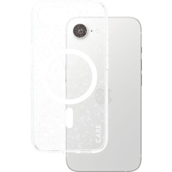 PanzerGlass-CARE-kryt-Apple-iPhone-17e-16e-MagSafe-Star-Lit-trpytivy-bily
