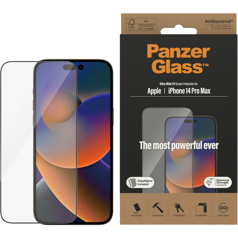 PanzerGlass-Ultra-Wide-Fit-sklo-iPhone-14-Pro-Max-s-instalacnim-rameckem