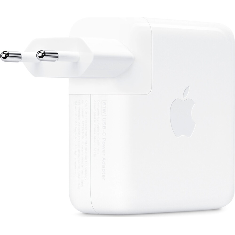 Apple-USB-C-61W-napajeci-adapter-bily
