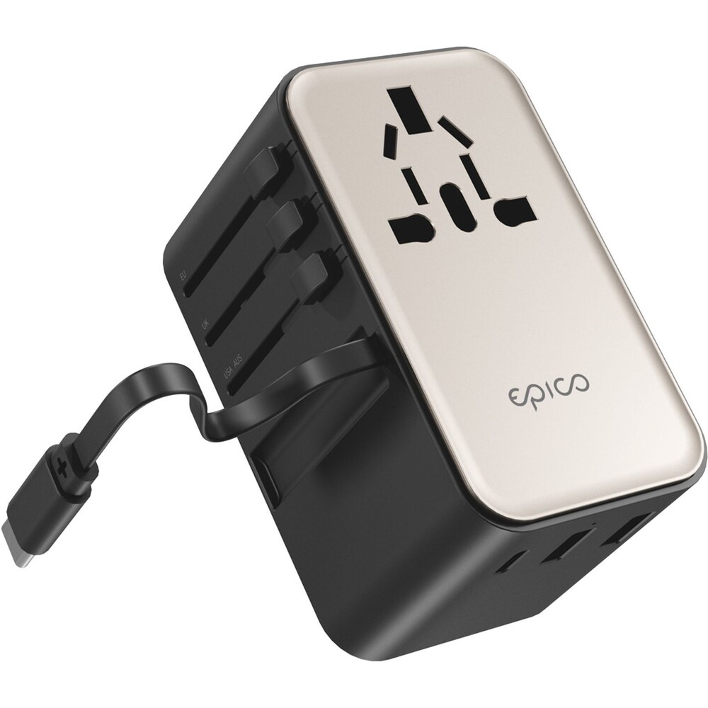 Epico-UltraBoost-GaN-70W-univerzalni-cestovni-adapter-EU70-titanovy