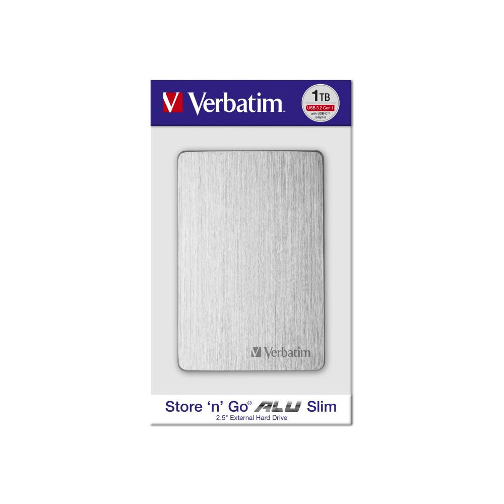 VERBATIM-Store-n-Go-HDD-1TB-USB-3-2-USB-C-Gen-1-ALU-Slim-stribrny