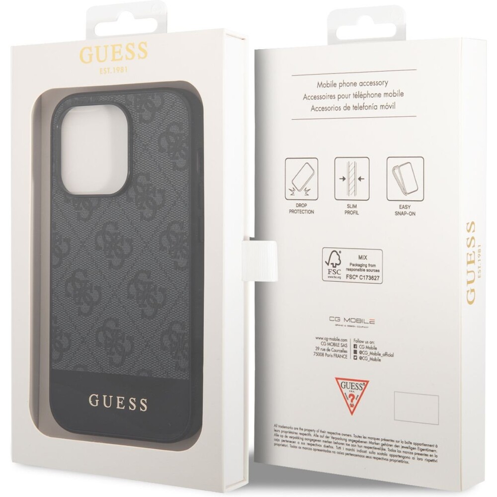 Guess-4G-Stripe-kryt-iPhone-14-Pro-sedy