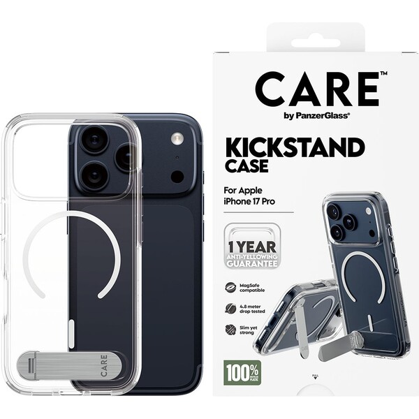 PanzerGlass-CARE-Kickstand-kryt-s-MagSafe-Apple-iPhone-17-Pro-stribrny-bily