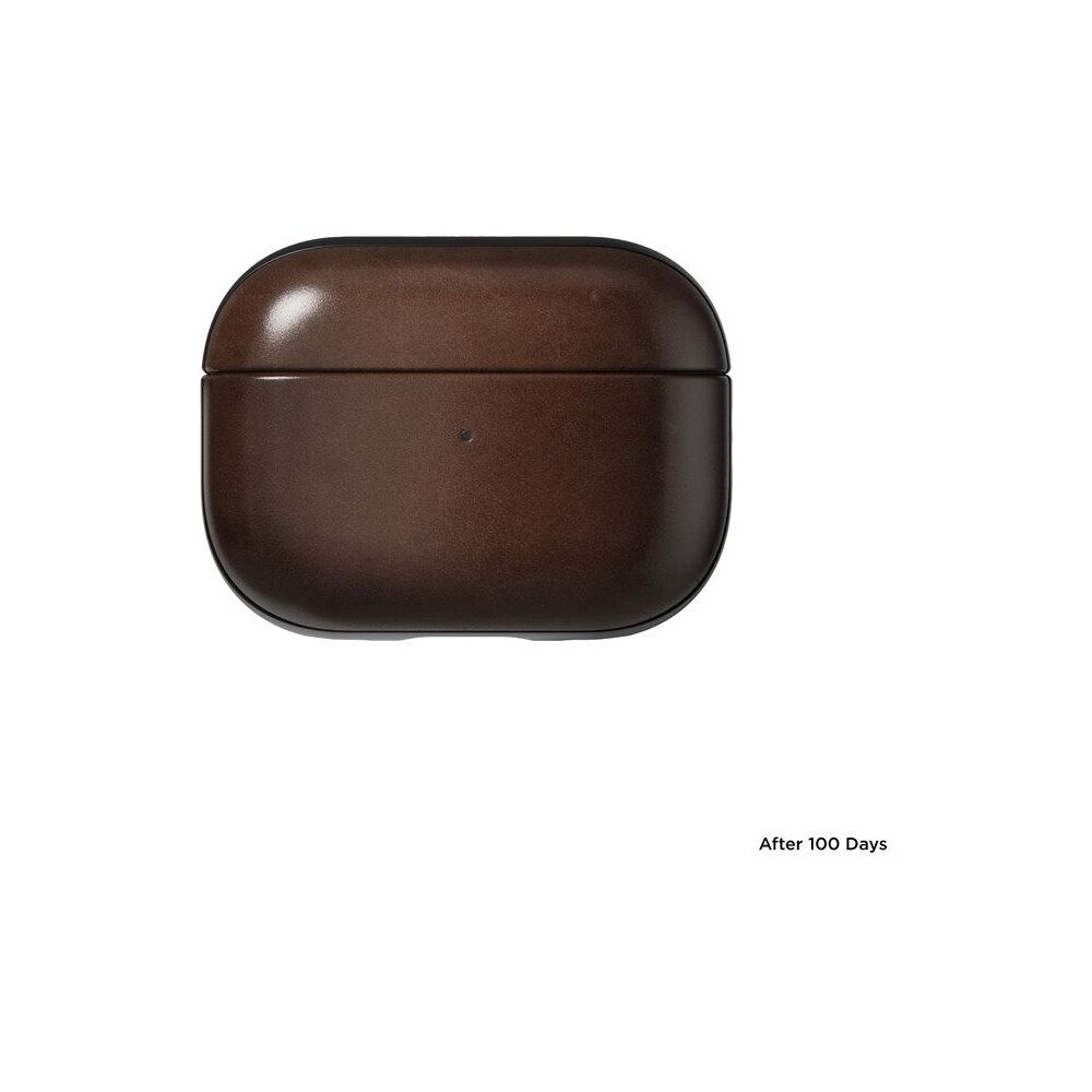 Nomad-Modern-Leather-pouzdro-AirPods-Pro-2-generace-tmave-hnede