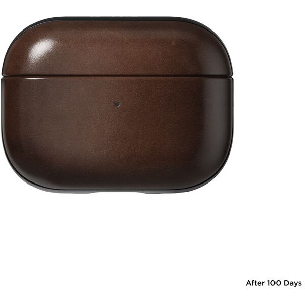 Nomad-Modern-Leather-pouzdro-AirPods-Pro-2-generace-tmave-hnede