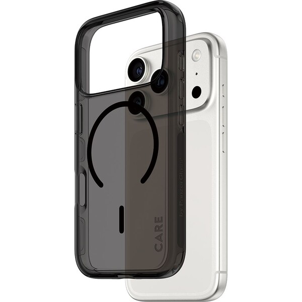 PanzerGlass-CARE-Smokey-kryt-s-MagSafe-Apple-iPhone-17-Pro-kourovy-cerny