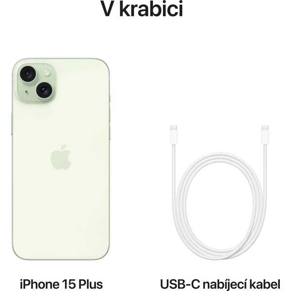 Apple iPhone 15 Plus 512GB zelený - Mobilní telefony - Obrázek YQ39000601