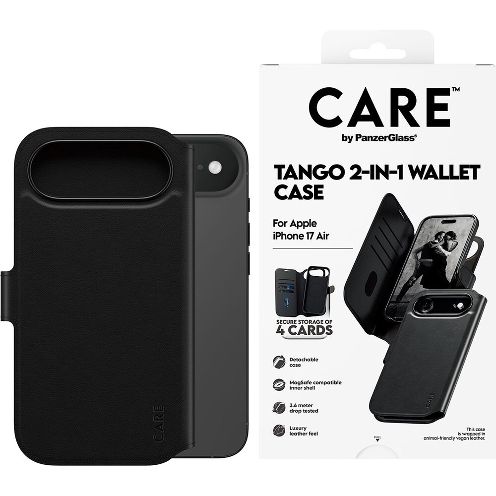 PanzerGlass-CARE-Tango-2v1-Wallet-pouzdro-s-MagSafe-Apple-iPhone-Air-cerne