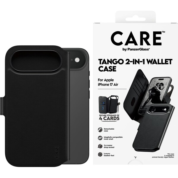PanzerGlass-CARE-Tango-2v1-Wallet-pouzdro-s-MagSafe-Apple-iPhone-Air-cerne