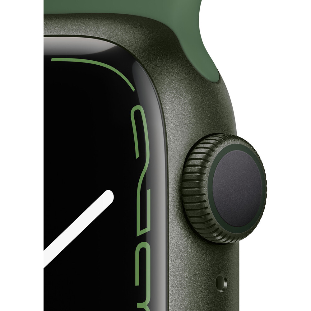 Apple-Watch-Series-7-41mm-zeleny-hlinik-se-zelenym-sportovnim-reminkem