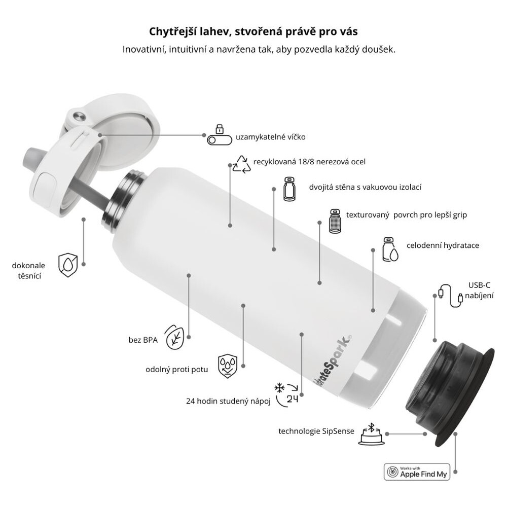 HidrateSpark-PRO-2-chytra-lahev-s-brckem-950-ml-bila