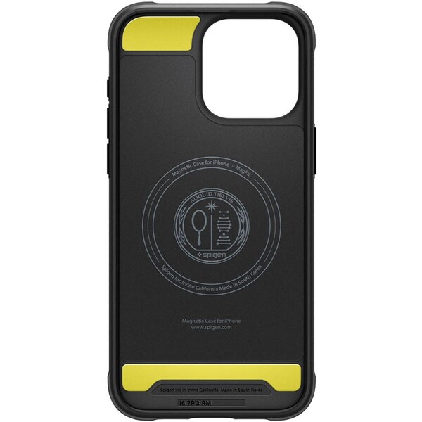 Spigen-Rugged-Armor-MagFit-iPhone-15-Pro-Max-matne-cerny