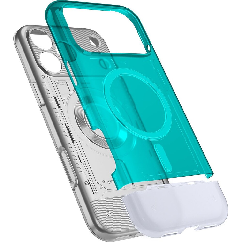 Spigen-Classic-C1-MagSafe-kryt-iPhone-17-Pro-Max-bondi-blue