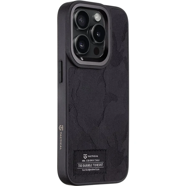 Tactical Camo Troop kryt Apple iPhone 15 Pro černý - Pouzdra - Obrázek Z1D0000P01
