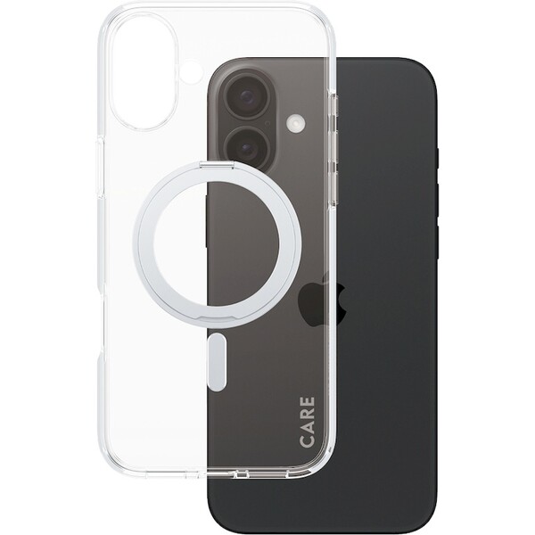 PanzerGlass-CARE-kryt-Apple-iPhone-16-Plus-MagSafe-KickStand-ciry-sedy