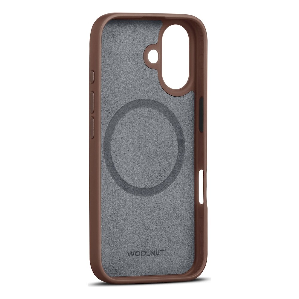 Woolnut-MagSafe-kozeny-kryt-iPhone-16-Plus-hnedy