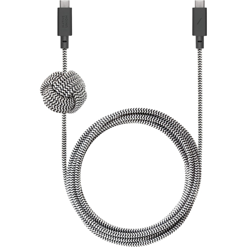 Native-Union-Anchor-Cable-USB-C-USB-C-kabel-240W-3m-zebra