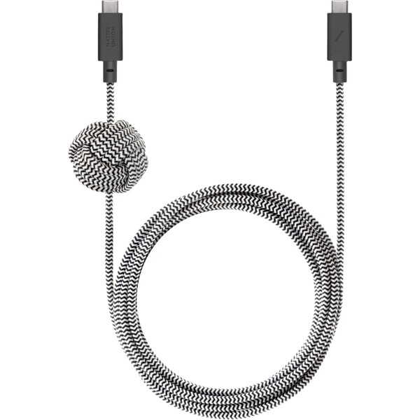 Native-Union-Anchor-Cable-USB-C-USB-C-kabel-240W-3m-zebra