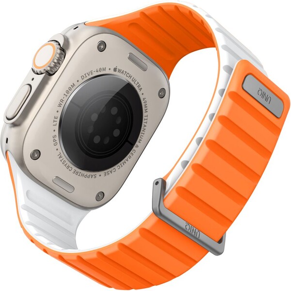 UNIQ-Revix-Evo-oboustranny-reminek-Apple-Watch-49-46-45-44-42mm-oranzovy-bily-