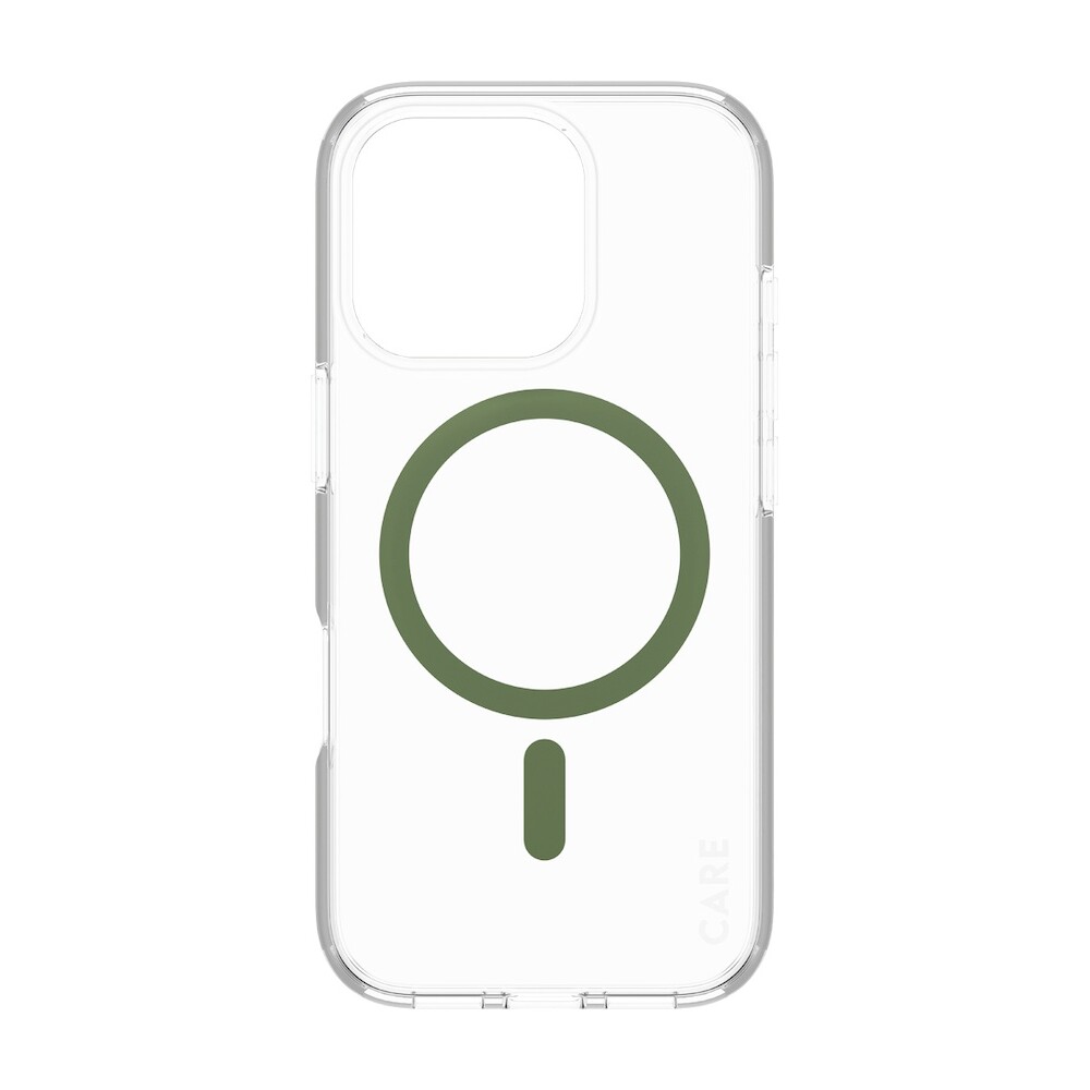 PanzerGlass-CARE-kryt-Apple-iPhone-16-Pro-MagSafe-Urban-Combat-ciry-zeleny