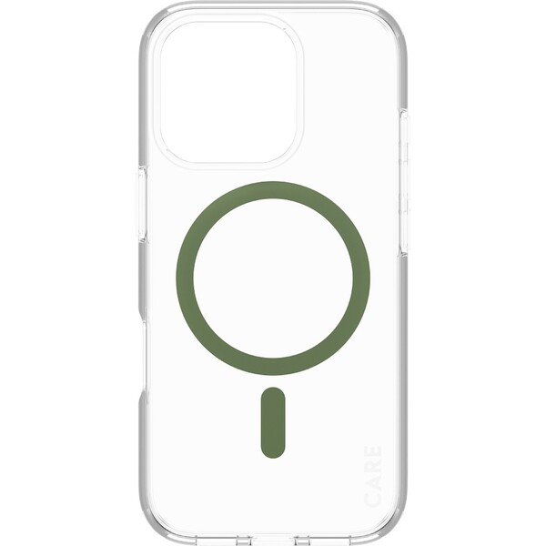 PanzerGlass-CARE-kryt-Apple-iPhone-16-Pro-MagSafe-Urban-Combat-ciry-zeleny
