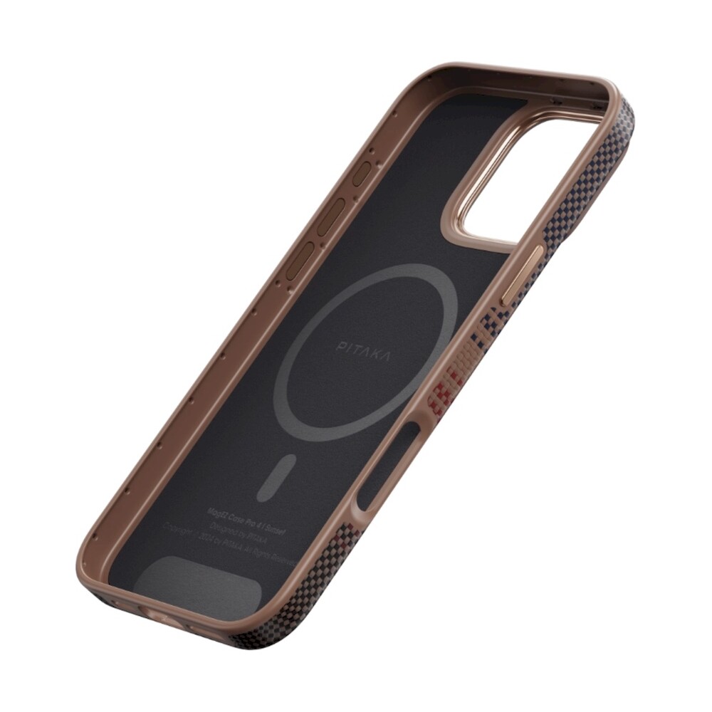 Pitaka-Military-Grade-Protective-MagSafe-kryt-iPhone-16-Pro-Sunset