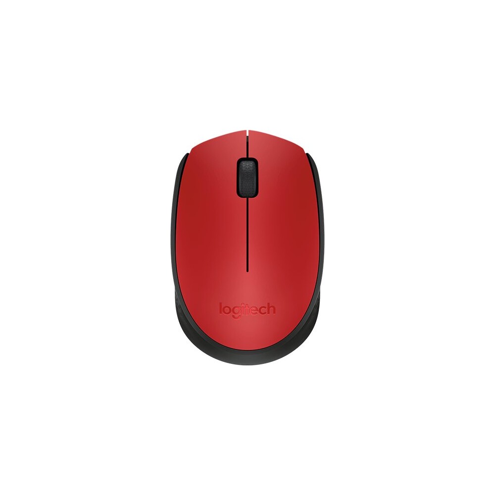 Logitech-Wireless-Mouse-M171-cervena