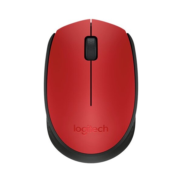 Logitech-Wireless-Mouse-M171-cervena