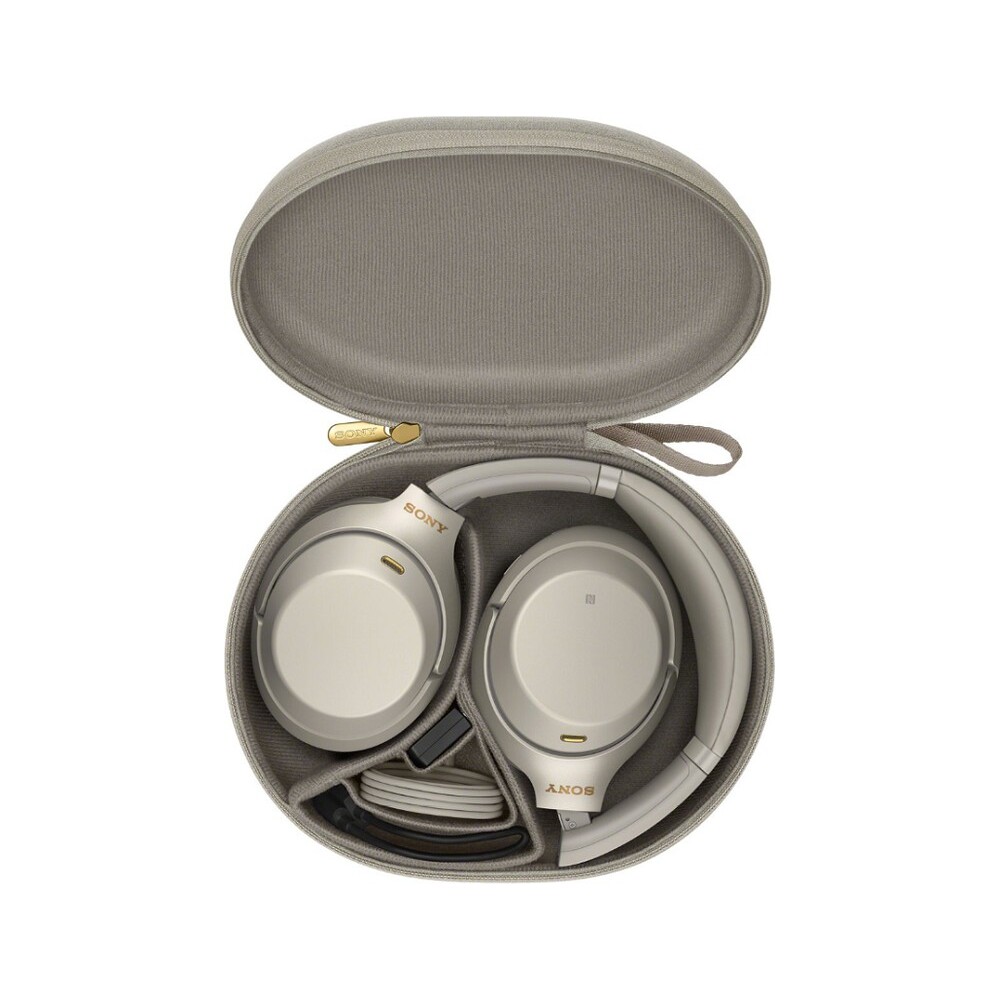 Sony-WH-1000XM3-bezdratova-sluchatka-stribrna