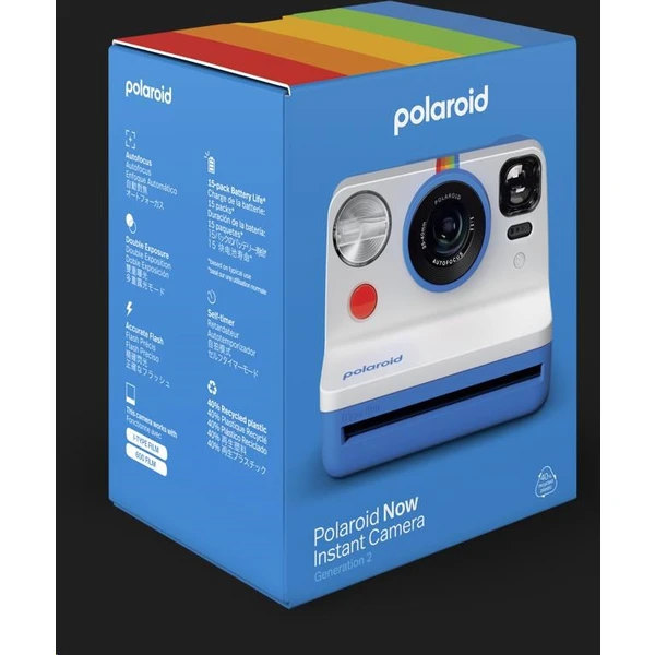 Polaroid Now Generation 2 i-Type Blue - Fotoaparáty - Obrázek ZCW4000601