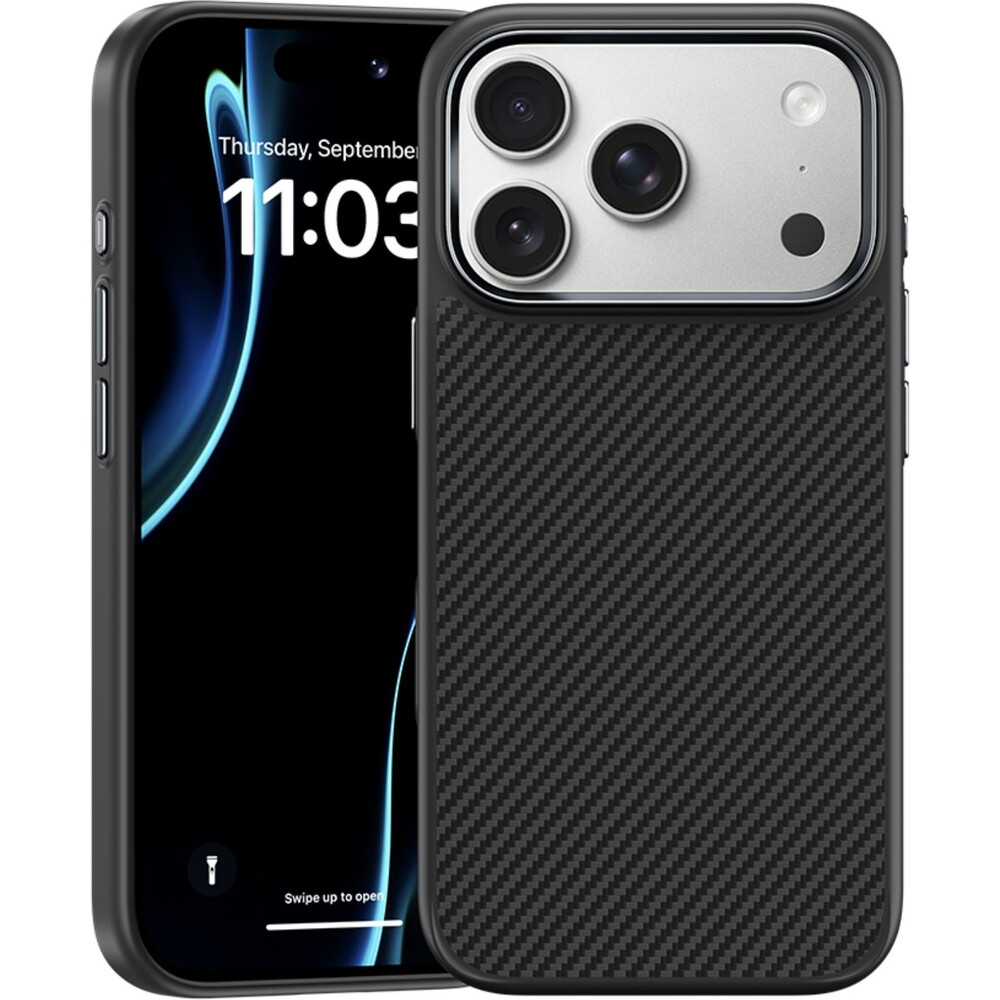 Benks-ArmorPro-600D-Kevlar-MagSafe-kryt-iPhone-17-Pro-Black