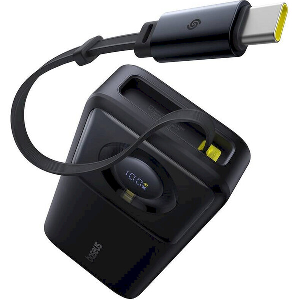Baseus-Powerbanka-Free2Pull-20000mAh-65W-s-kabelem-USB-C-cerna