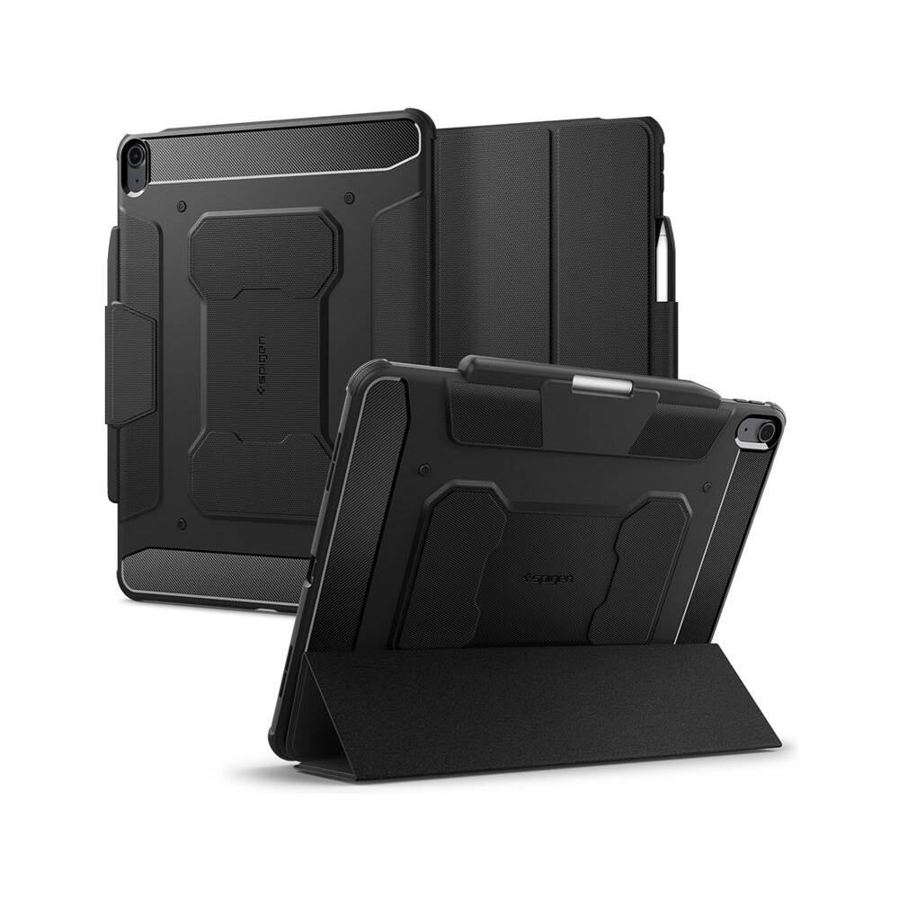 Spigen-Rugged-Armor-Pro-pouzdro-iPad-Air-13-2024-2026-cerne