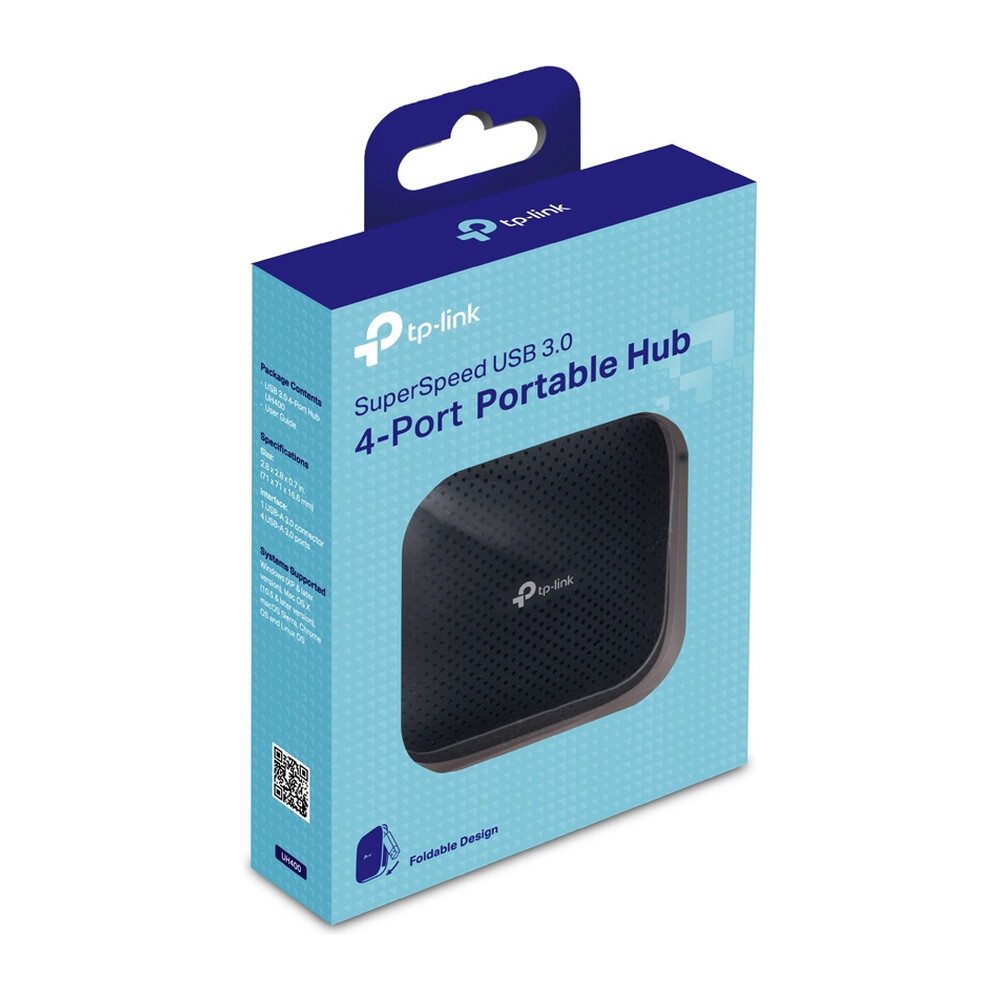 TP-Link-UH400-HUB-4v1-cerny