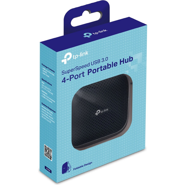 TP-Link-UH400-HUB-4v1-cerny
