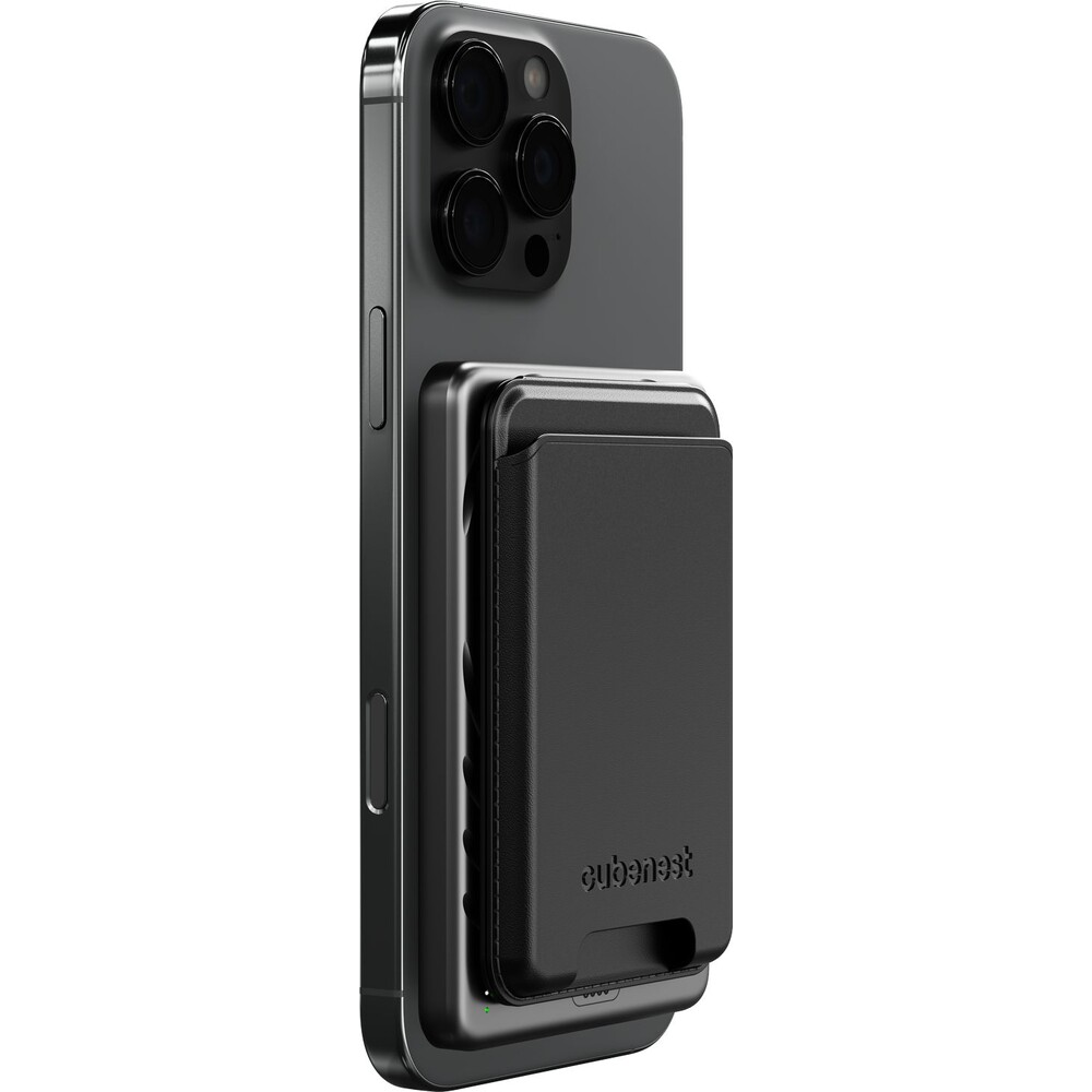 CubeNest-SQ1B3D-SlimDual-Qi2-MagSafe-powerbanka-5000-mAh-cerna