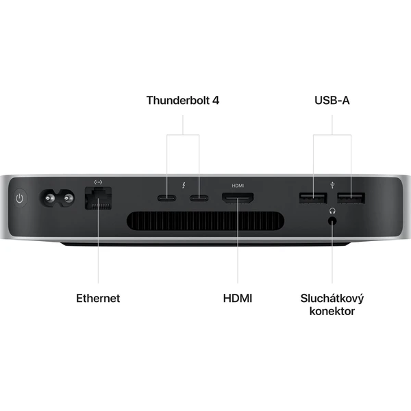 CTO Apple Mac mini (2023) / 1TB SSD / 16GB / 1Gbps - Stolní počítače - Obrázek ZHCR600201