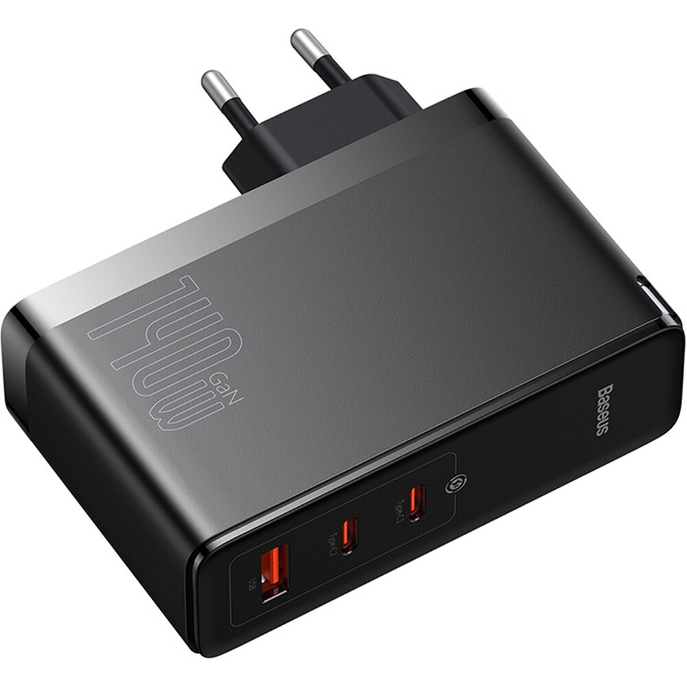 Baseus-GaN5-Pro-rychlonabijecka-140W-2x-USB-C-1x-USB-cerna