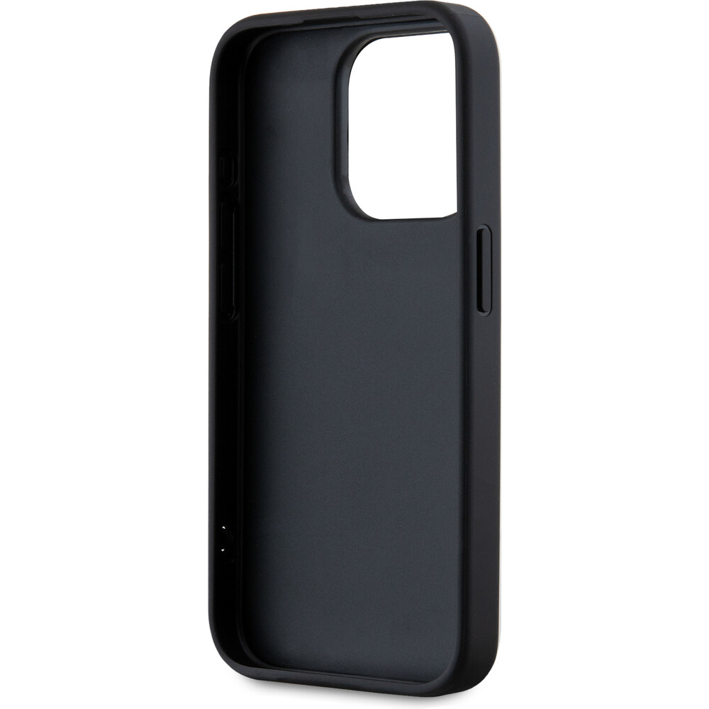 Karl-Lagerfeld-PU-Saffiano-Athleisure-Stripe-and-Strap-zadni-kryt-iPhone-15-Pro-ruzovy