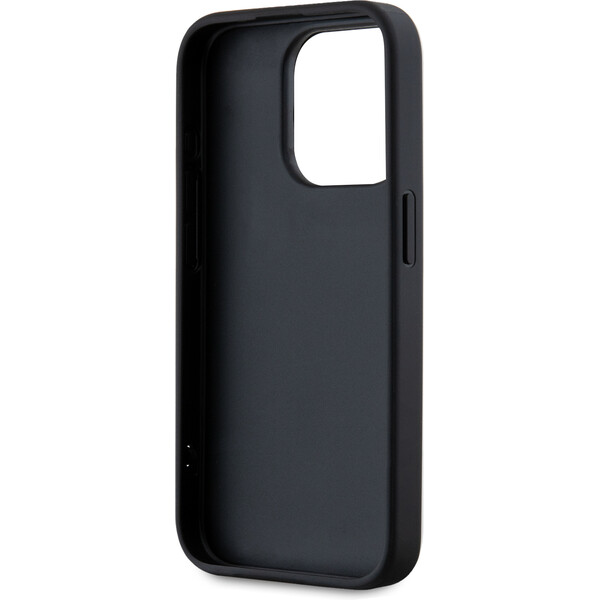 Karl-Lagerfeld-PU-Saffiano-Athleisure-Stripe-and-Strap-zadni-kryt-iPhone-15-Pro-ruzovy